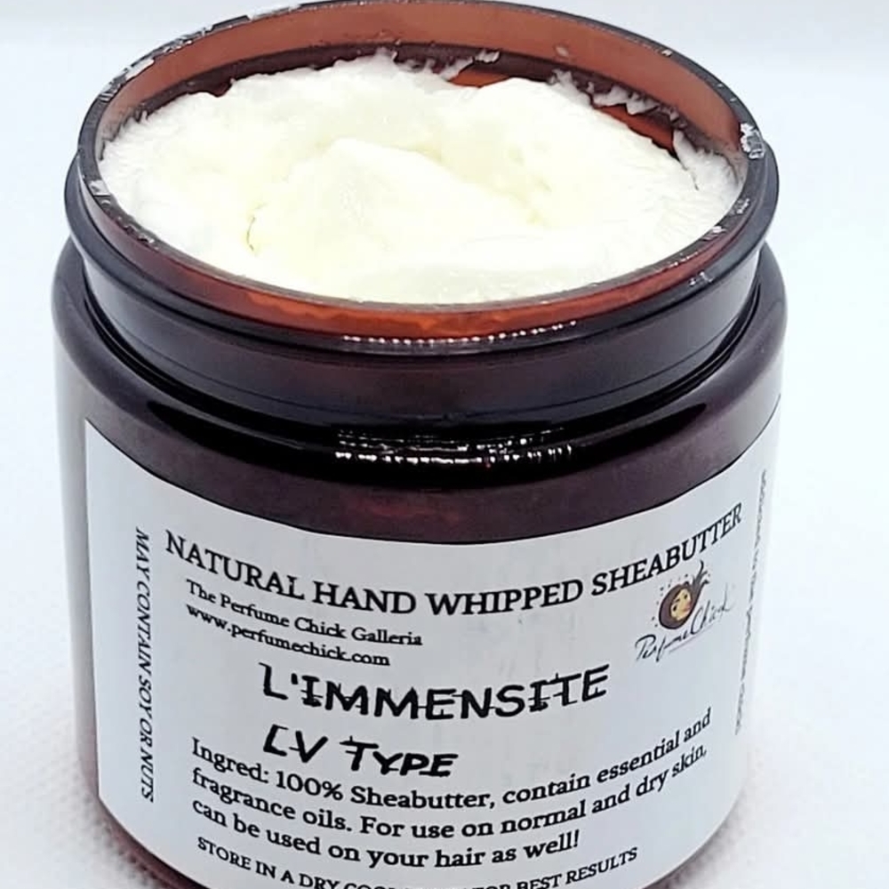 LIMMENSITE LV Type Natural Hand Whipped Shea Butter